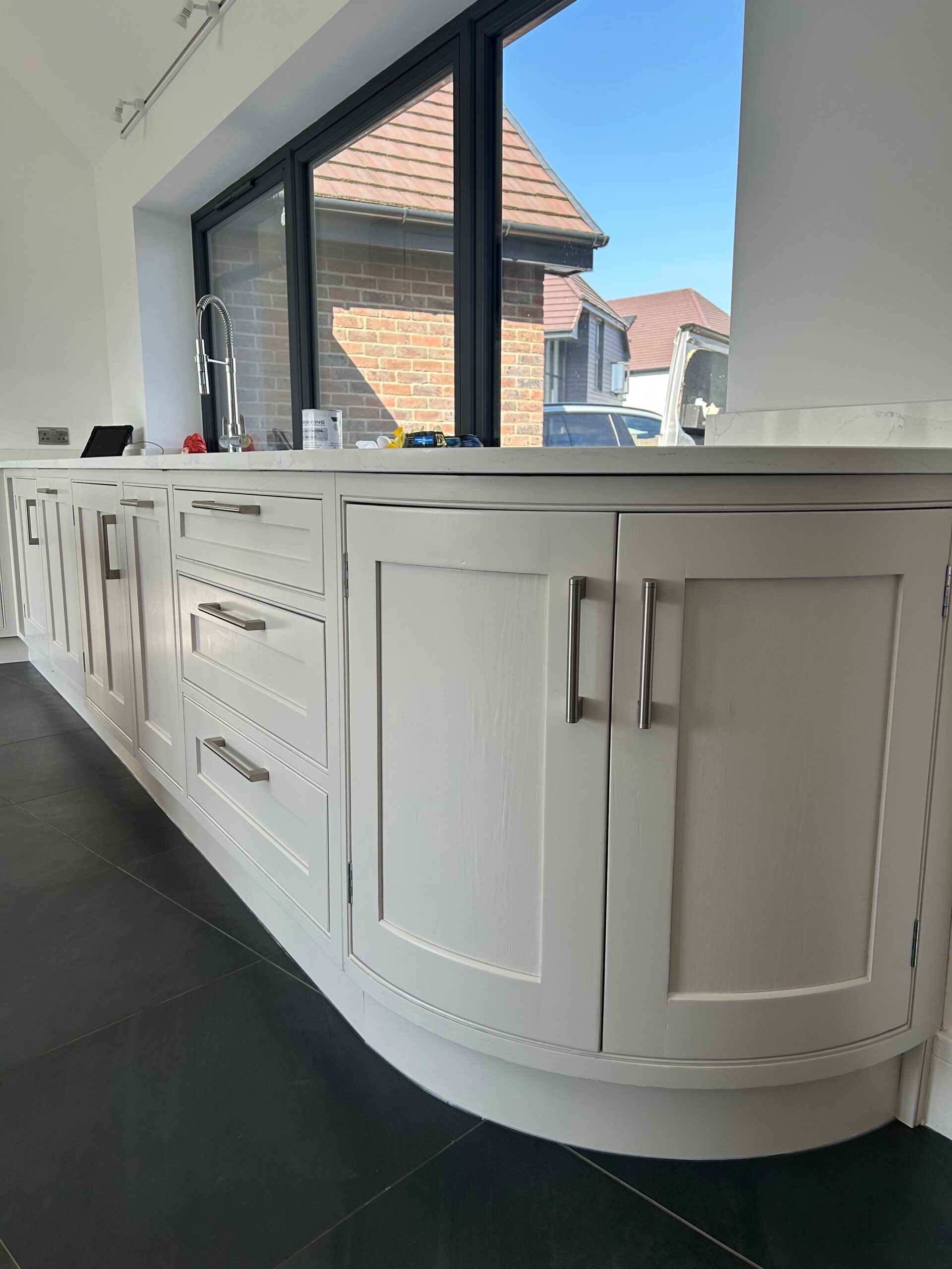 Kitchen Respraying in New Romney